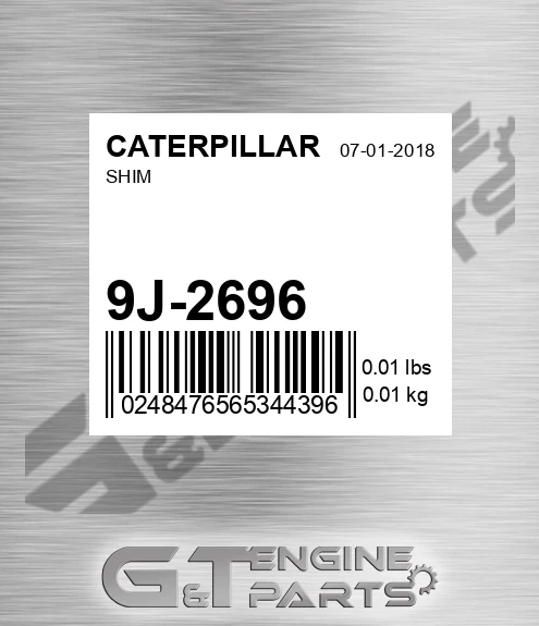 9J-2696 Shim for CATERPILLAR