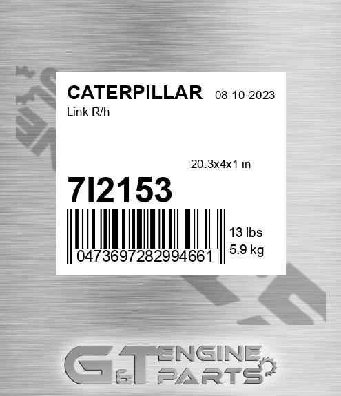 7I2153 Link R/h for CATERPILLAR