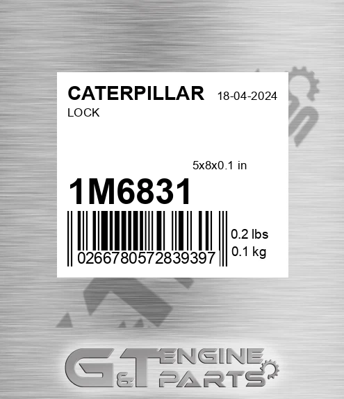 1M6831 Lock