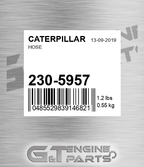 230-5957 Hose for CATERPILLAR