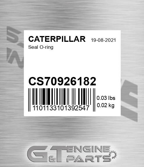 CS70926182 Seal O-ring