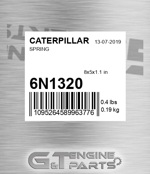6N1320 CATERPILLAR Spring