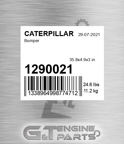 1290021 Bumper for CATERPILLAR