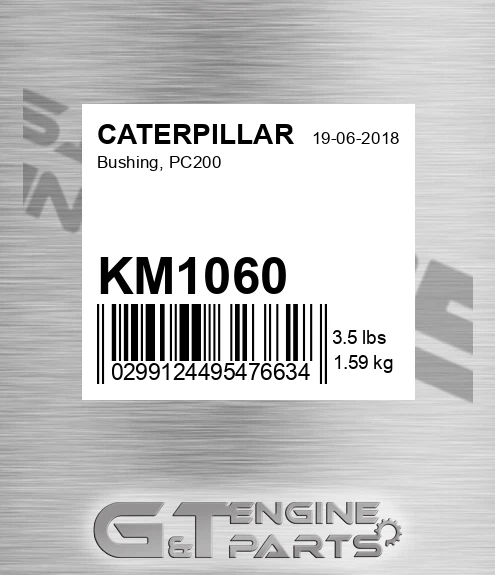KM1060 Bushing, Pc200
