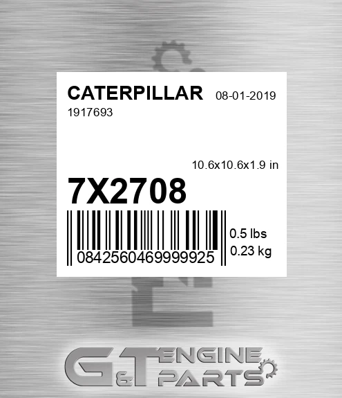 7X2708 1917693 for CATERPILLAR