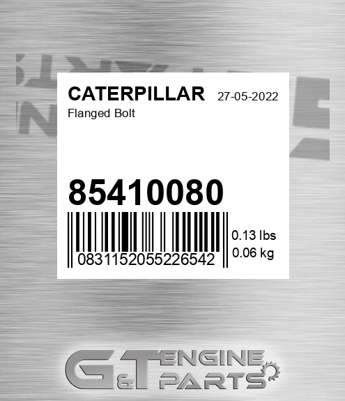 85410080 Flanged Bolt