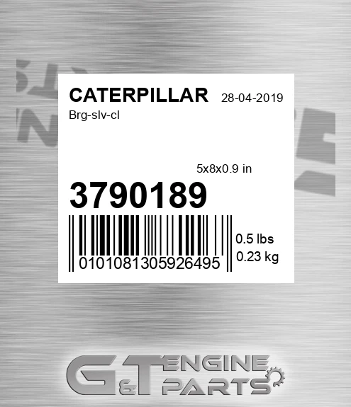 3790189 Brg-slv-cl