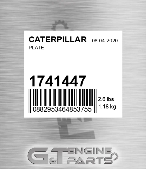 1741447 Plate