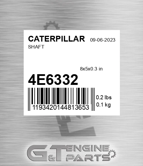 4E6332 Shaft
