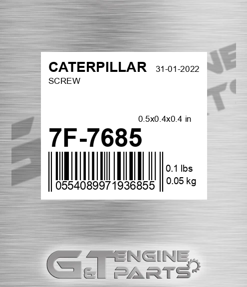 7F-7685 Screw
