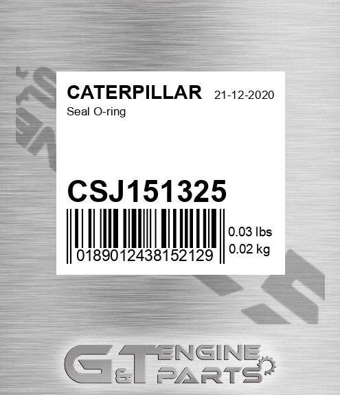 CSJ151325 Seal O-ring