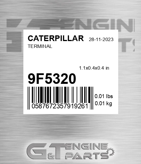 9F-5320 Terminal for CATERPILLAR