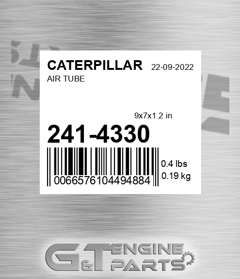 241-4330 Compress Tube for CATERPILLAR