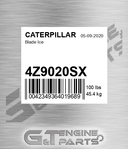 4Z9020SX Blade Ice for CATERPILLAR