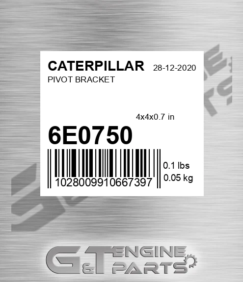 6E-0750 Pivot Bracket for CATERPILLAR