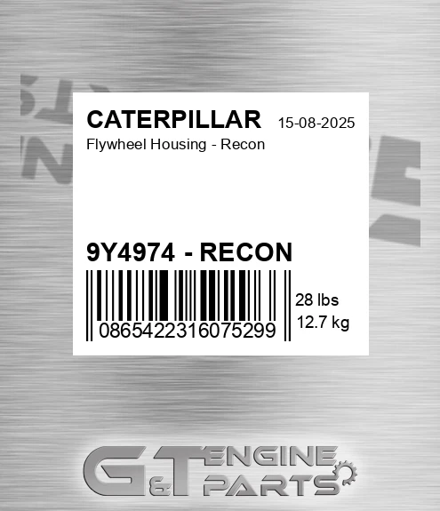 9Y4974 - RECON Flywheel Housing - Recon for CATERPILLAR