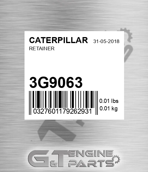3G9063 Retainer