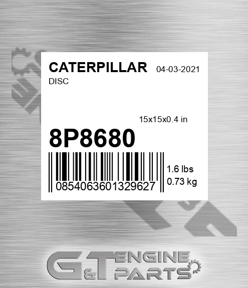 8P-8680 Disc