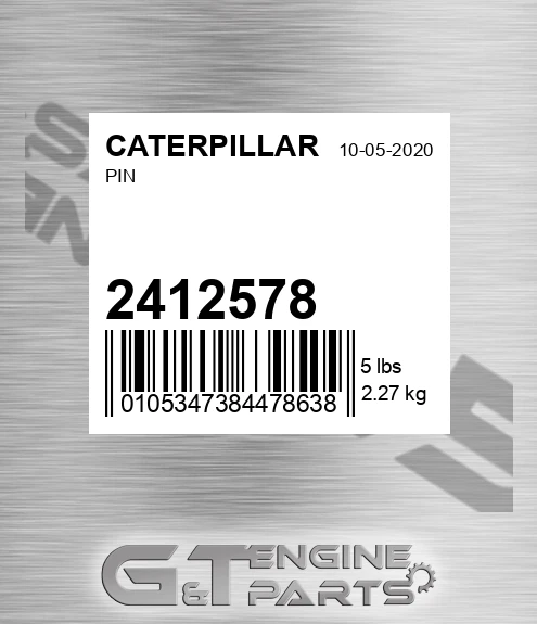 241-2578 Pin for CATERPILLAR