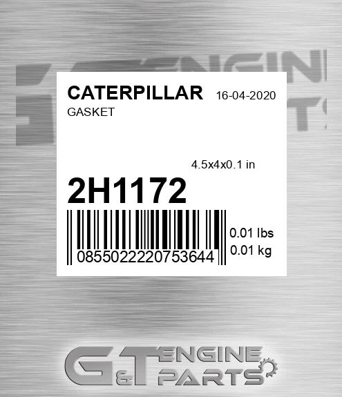 2H1172 Gasket