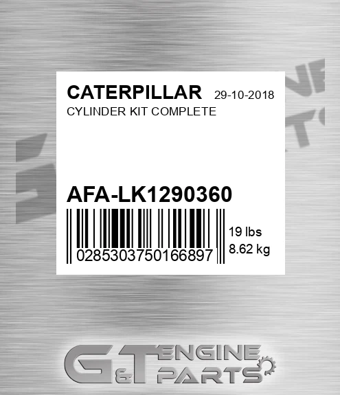 AFA-LK1290360 Cylinder Kit Complete