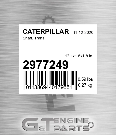 2977249 Shaft, Trans