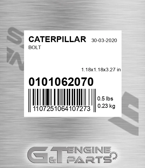 01010-62070 Bolt