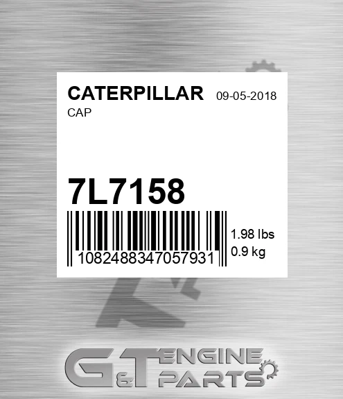 7L-7158 Cap for CATERPILLAR