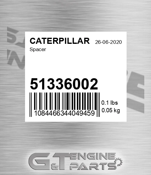 51336002 CATERPILLAR Spacer