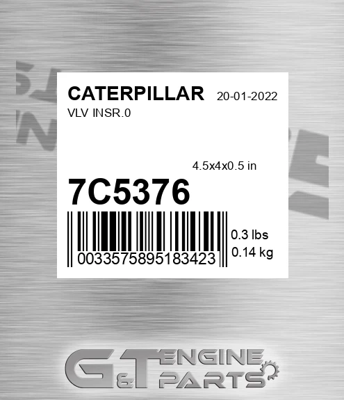 7C5376 Vlv Insr.0