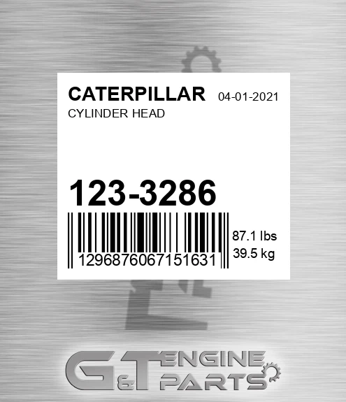 123-3286 Cylinder Head