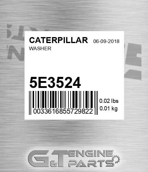 5E-3524 Washer
