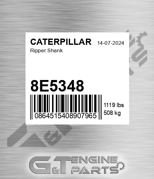 8E5348 Ripper Shank
