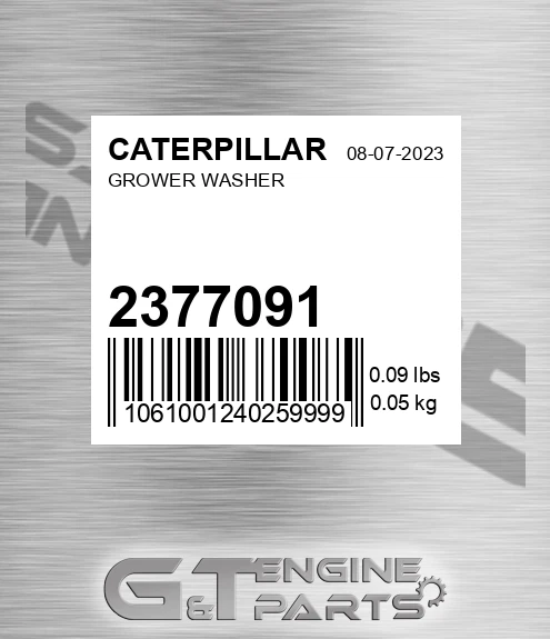 237-7091 Grower Washer