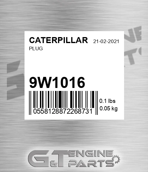 9W1016 Plug