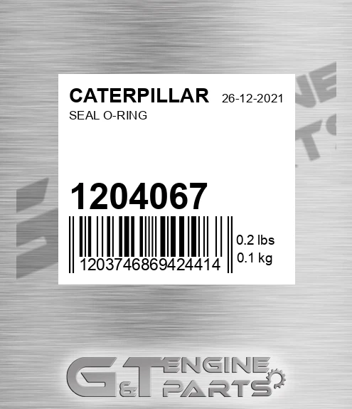 120-4067 Seal O-ring for CATERPILLAR