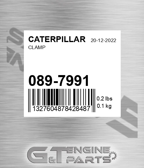 089-7991 Clamp for CATERPILLAR