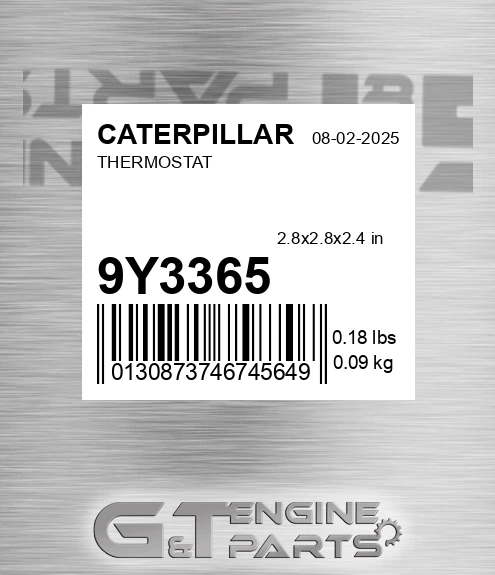 9Y-3365 Thermostat