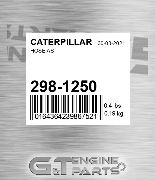 298-1250 Hose As
