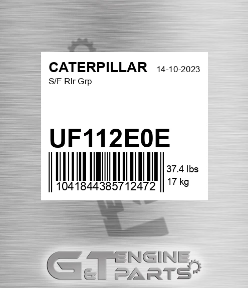 UF112E0E S/f Rlr Grp for CATERPILLAR