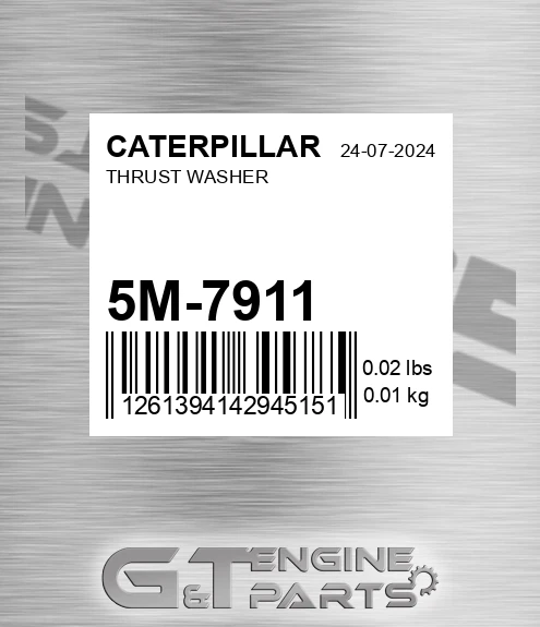 5M-7911 Thrust Washer
