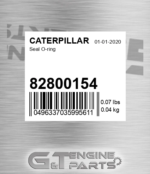 82800154 Seal O-ring