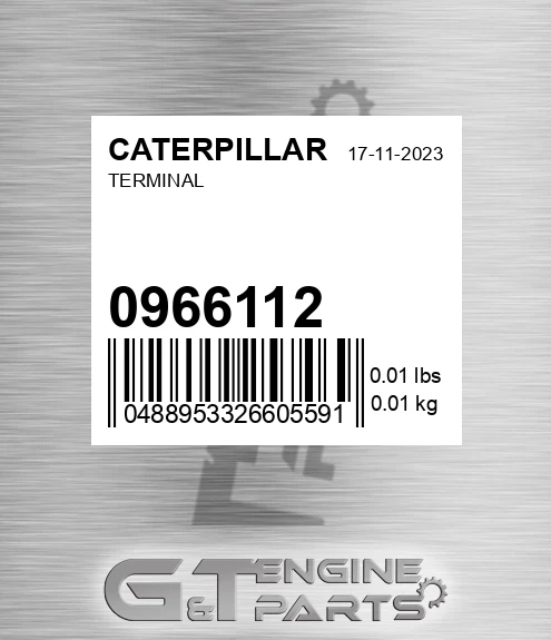 096-6112 Terminal for CATERPILLAR