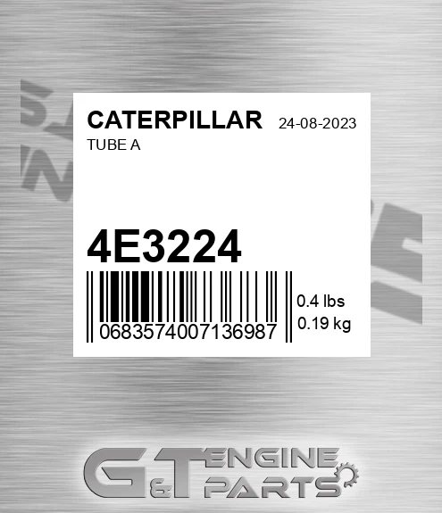 4E3224 CATERPILLAR Tube A