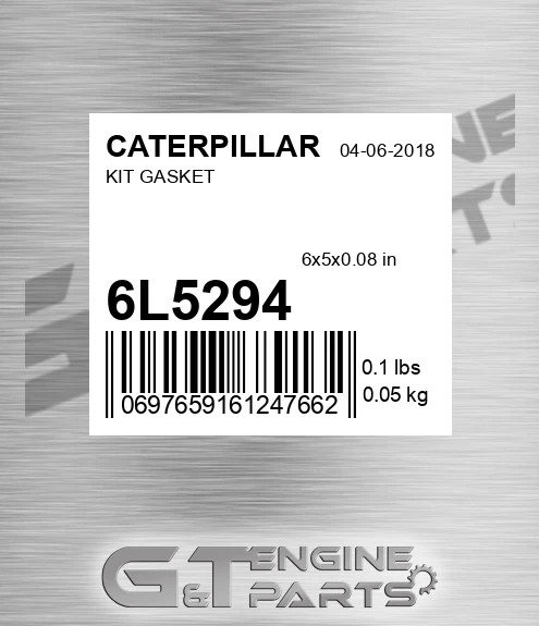 6L5294 Kit Gasket