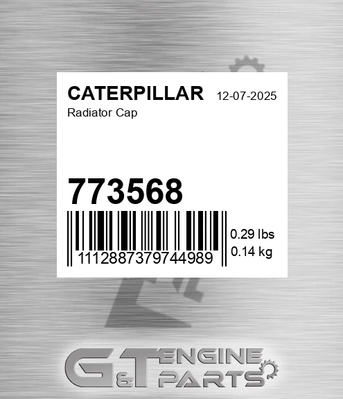 773568 Radiator Cap