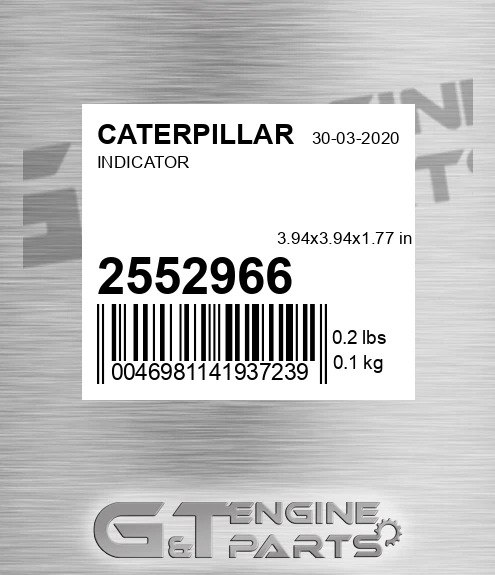 255-2966 Indicator for CATERPILLAR