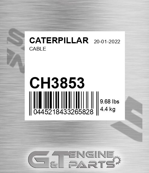 CH3853 Cable for CATERPILLAR