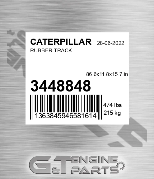 3448848 Rubber Track