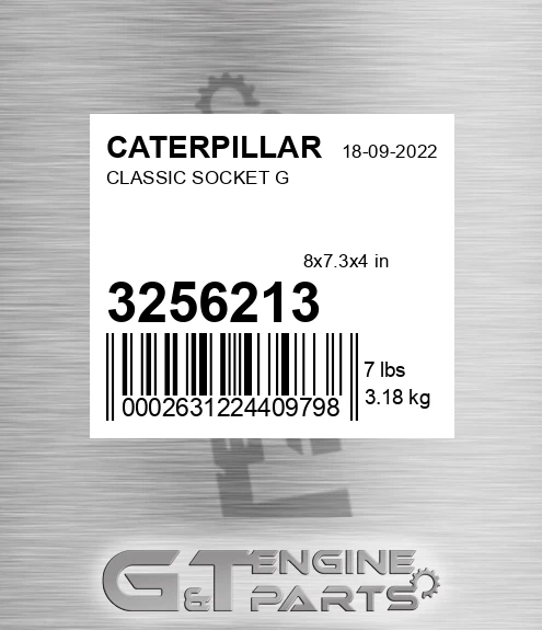 3256213 CATERPILLAR Classic Socket G